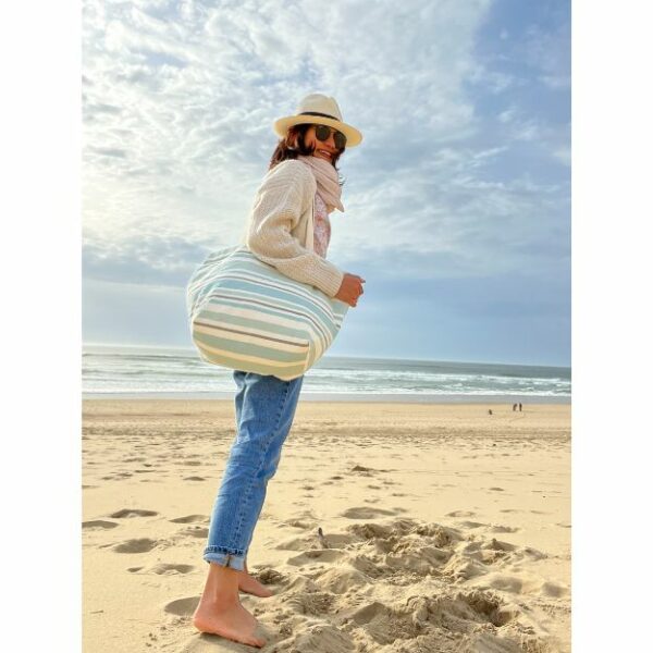 Sac en toile de coton imprimé – Image 3