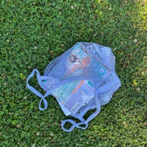 Sac filet courses coton bio anses longues