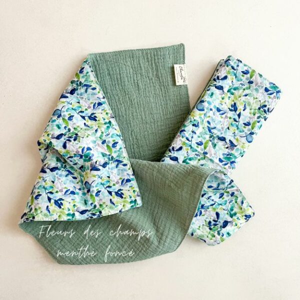 Serviette de table en coton lavé – Image 3