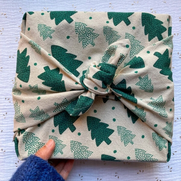 Emballage cadeau furoshiki coton – Image 5