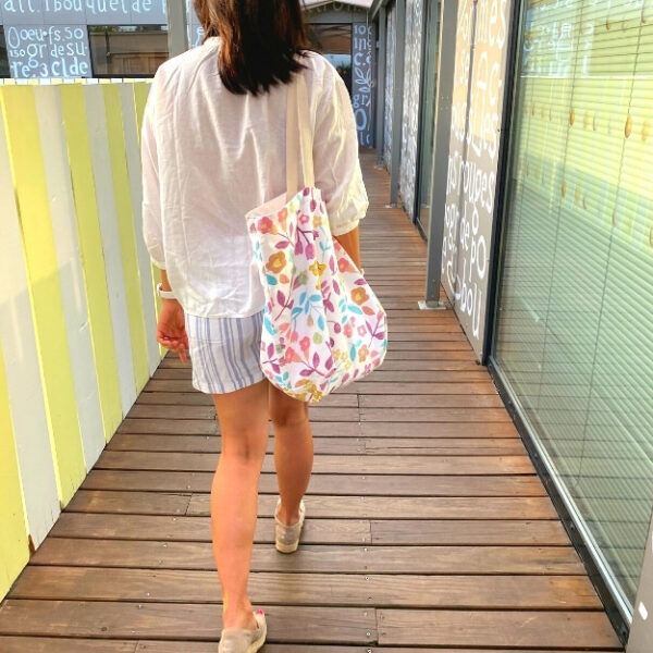 Sac en toile de coton imprimé – Image 7