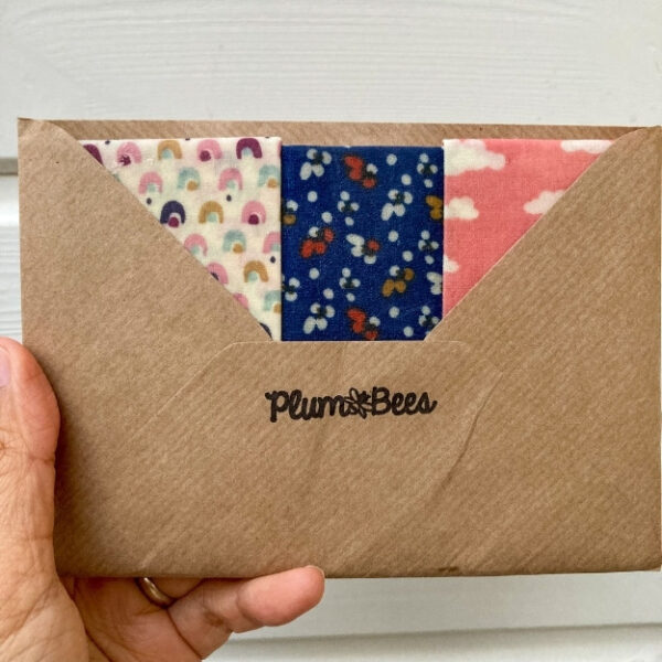 Plum & Bees set de 3 emballages alimentaire réutilisable – Image 4