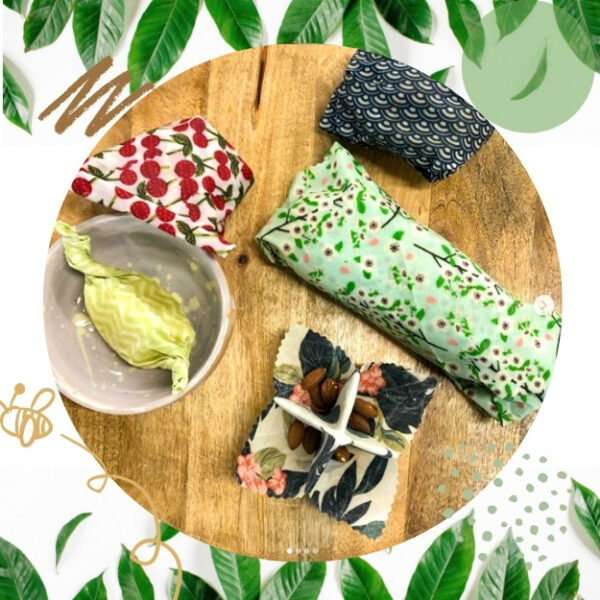 Plum & Bees set de 3 emballages alimentaire réutilisable – Image 9