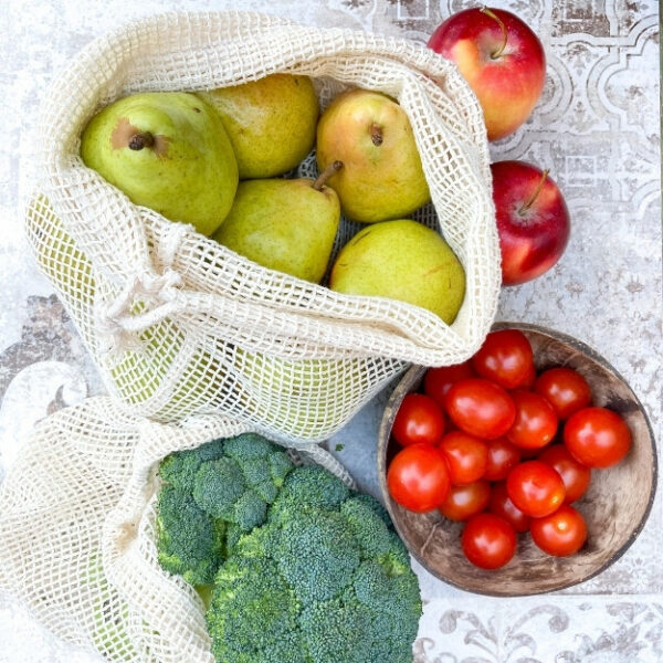Filets à fruits et légumes en coton bio – Image 3