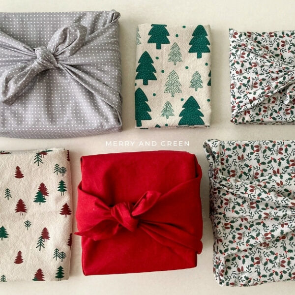Emballage cadeau furoshiki coton – Image 2