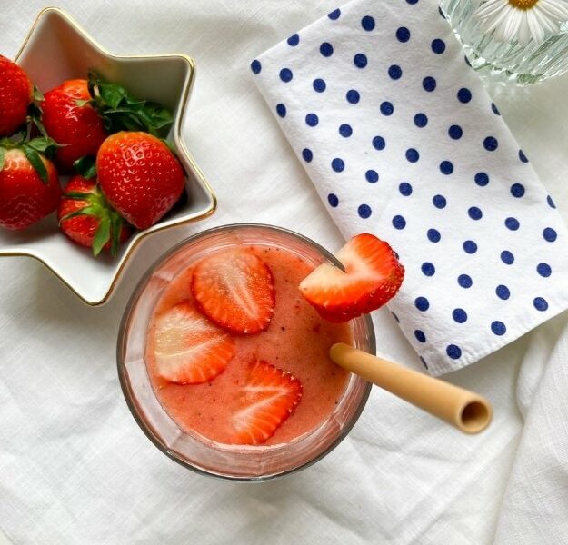 Recette smoothie à la fraise banane et kiwi