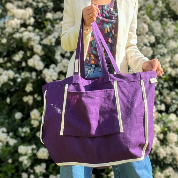 Sac cabas lin lavé – Image 32