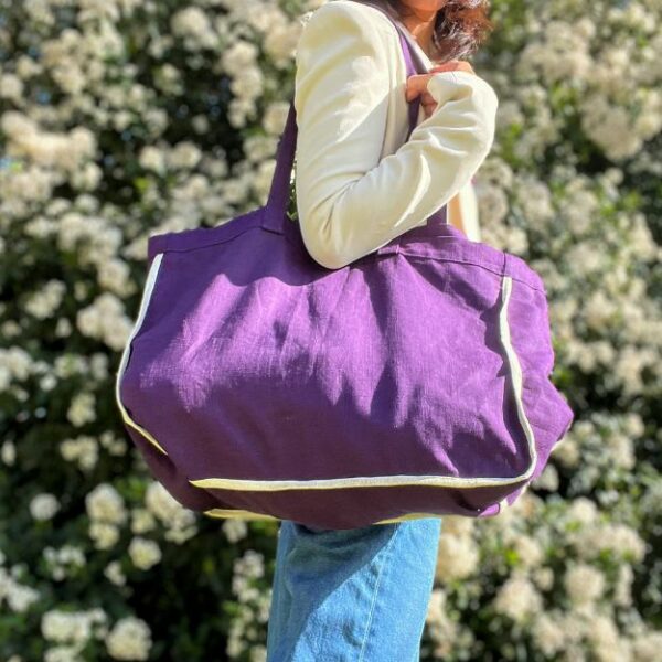 Sac cabas lin lavé – Image 30