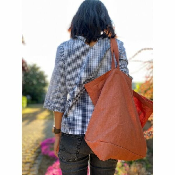 Sac cabas lin lavé – Image 3