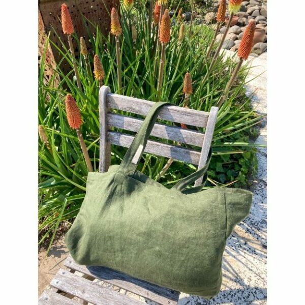 Sac cabas lin lavé – Image 12