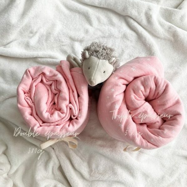 The Sweet Dream double gauze blanket 120 x 120 CM double thickness - Image 6