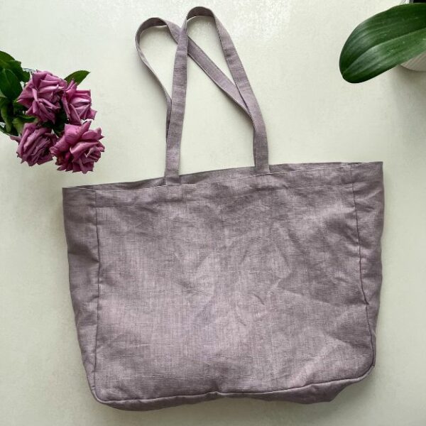 Sac cabas lin lavé – Image 23