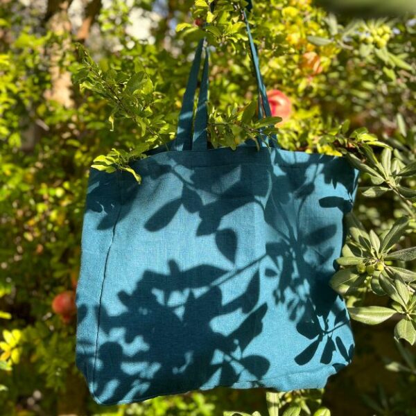 Sac cabas lin lavé – Image 10
