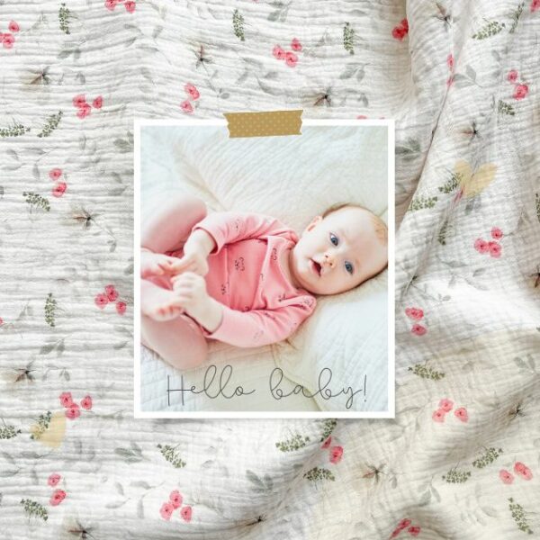 Couverture sweet dream bébé double épaisseur gaze de coton ultra douce 120 x 120 CM – Image 12