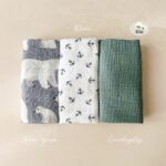 Lot de 3 langes petit marin
